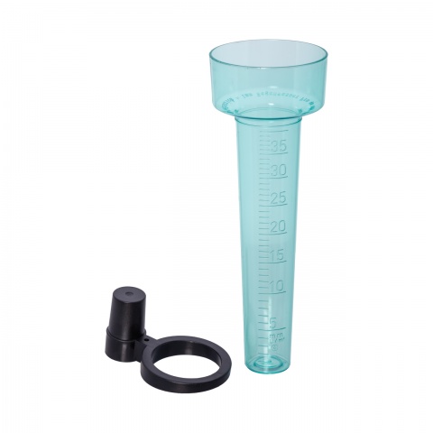 0745 - Esőmérő, pluviométer, 1 ml-es beosztással, 40 l/m² - 1780 Ft