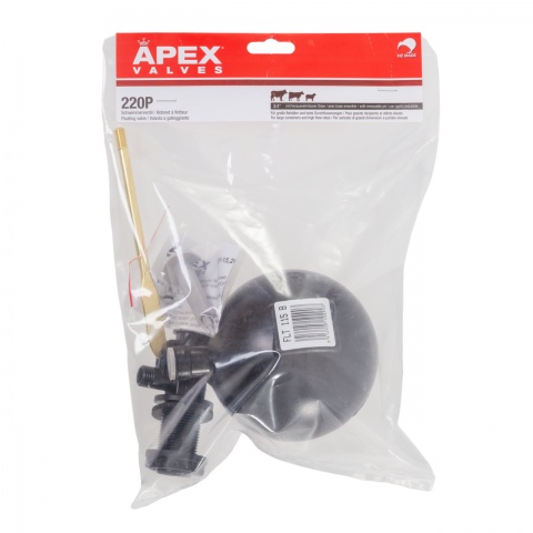 APEX 220P automata úszószelep, 3/4"