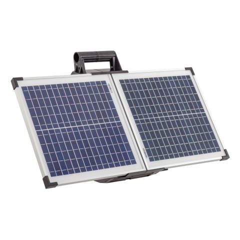 AKO S 3000 villanypásztor készülék napelemmel és akkumulátorral, 3 Joule