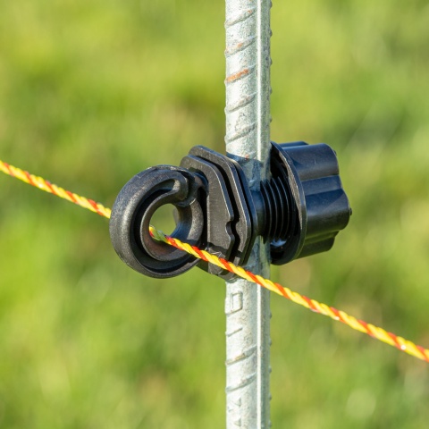 Gyűrűs szigetelő, fémrúdra szerelhető, 10 db.