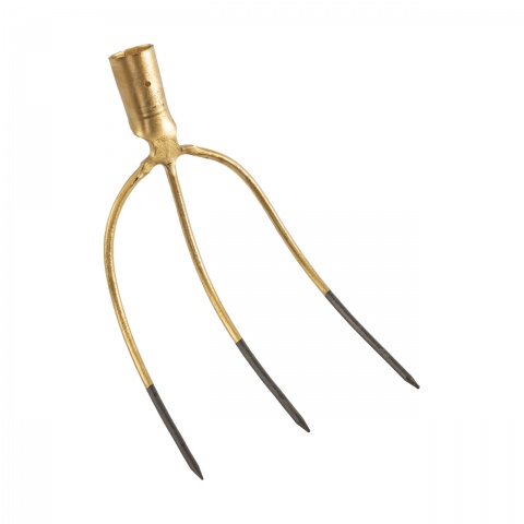 1035 - Széna- és bálavilla, 3 ágú, nyél nélkül, 21 × 28 cm - 8830 Ft