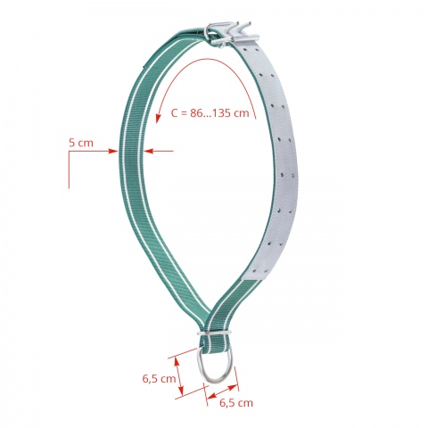 Nyakörv szarvasmarháknak, 150 × 5 cm