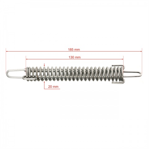 Feszítő rugó 1,6 mm-es huzalnak