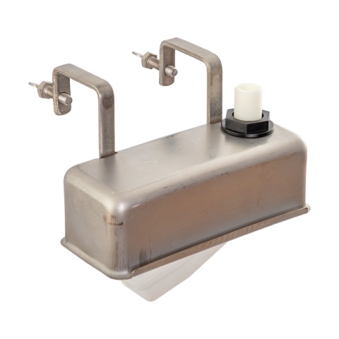 1254 - Úszószelep rozsdamentes acél burkolatban, 1/2" - 12420 Ft