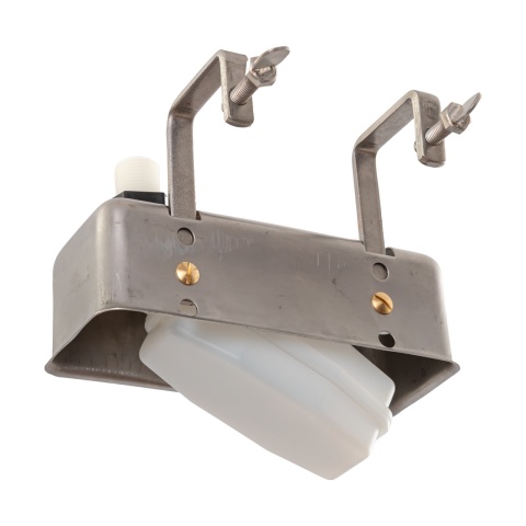 Úszószelep rozsdamentes acél burkolatban, 1/2"