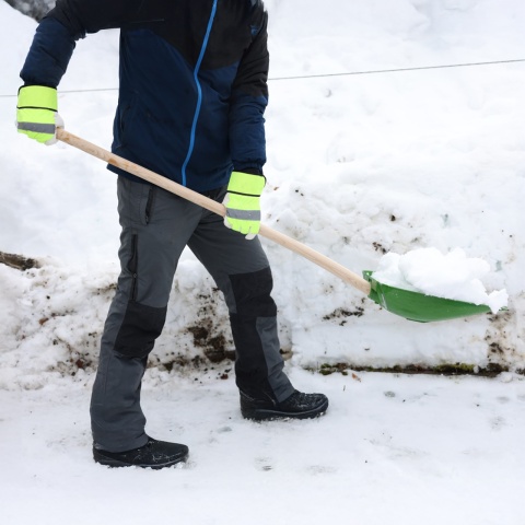 Gabona és hólapát, nyél nélkül, 40 × 42 cm