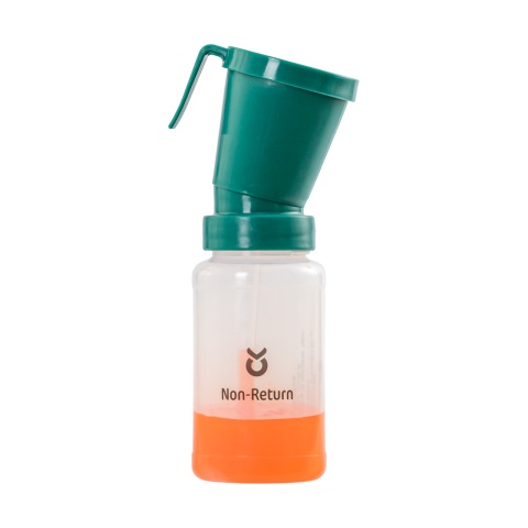 Tőgyfertőtlenítő pohár, non-retur, 300 ml
