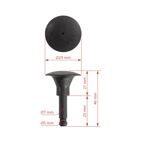 Zárószelep 200 cm³-es tejkollektorhoz
