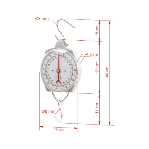 Prémium függőmérleg, 10 kg