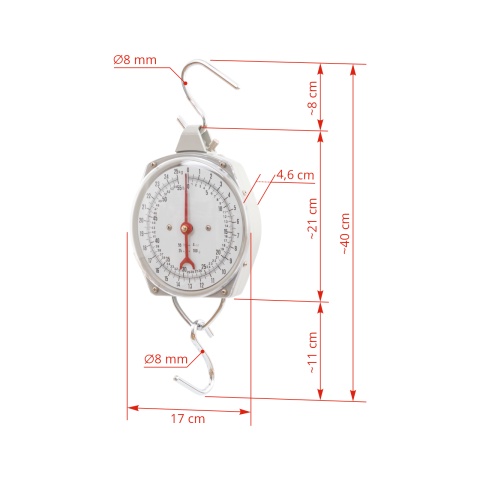 Prémium függőmérleg, 25 kg