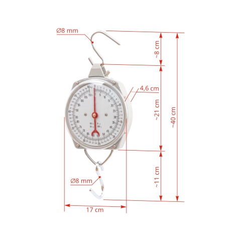 Prémium függőmérleg, 50 kg