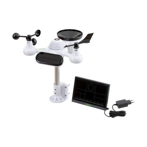 1740 - Digitális időjárás-állomás 7 az 1-ben, WiFi kapcsolattal és mobilalkalmazással - 94290 Ft