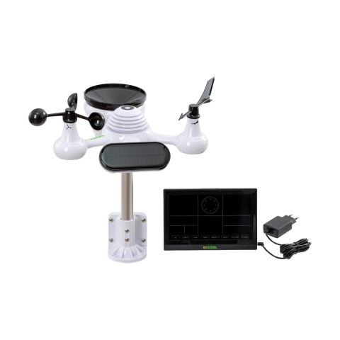 Digitális időjárás-állomás 7 az 1-ben, WiFi kapcsolattal és mobilalkalmazással