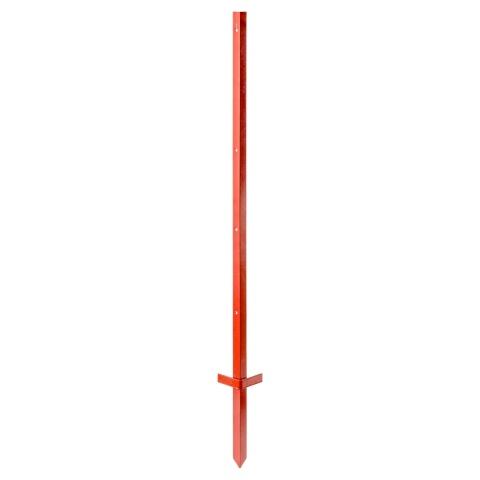 Szögacél fémoszlop, 25 × 25 mm, 115 cm