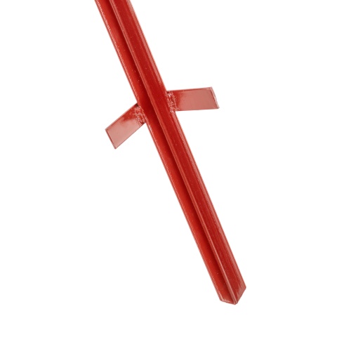 Szögacél fémoszlop, 25 × 25 mm, 150 cm