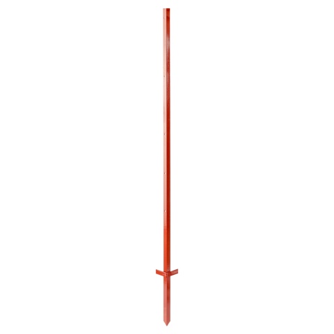 Szögacél fémoszlop, 25 × 25 mm, 165 cm