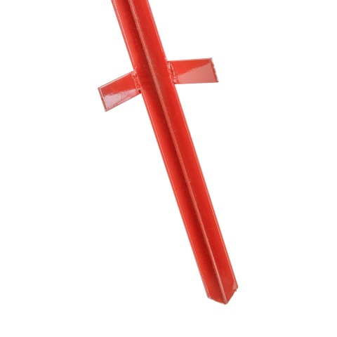 Szögacél fémoszlop, 25 × 25 mm, 165 cm
