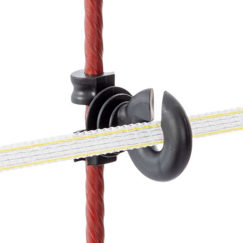 Kiegészítő szigetelő Ø8 mm-es fémoszlophoz, 25 db