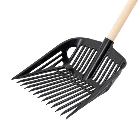 Trágyavilla, fekete, 37 × 43 cm