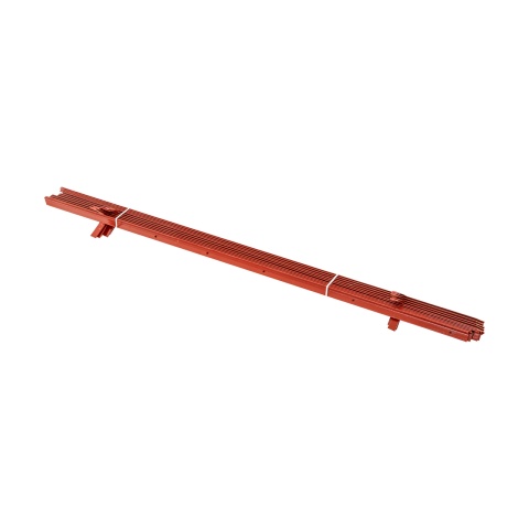 Szögacél fémoszlop, 25 × 25 mm, 150 cm, 10 db.
