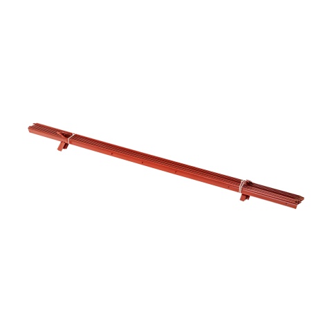 Szögacél fémoszlop, 25 × 25 mm, 165 cm, 10 db.