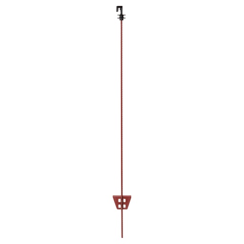 Fémoszlop villanypásztorhoz, Ø8 mm × 107 cm, 30 db.