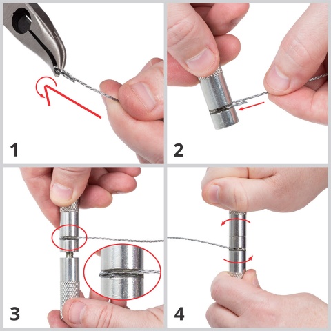 Drótfűrész fogantyúpár