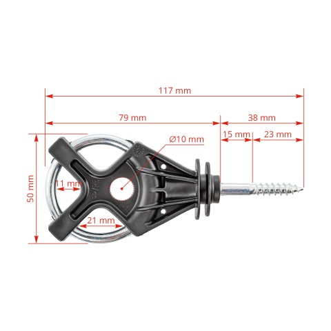 X³ kapuszigetelő, facsavaros