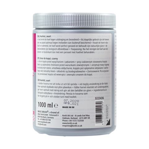 Fekete patazsír, MagicBrush, 1000 ml