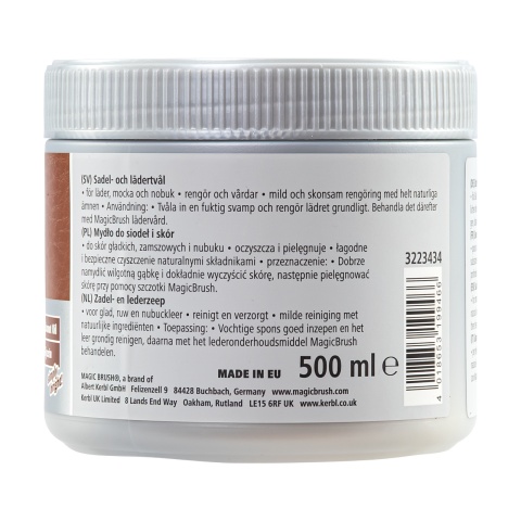 Bőrtisztító szappan, MagicBrush, 500 ml
