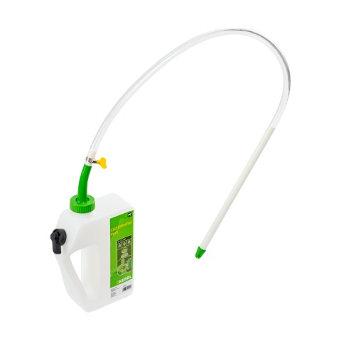 Folyadékadagoló palack borjaknak, szondával, 2 literes