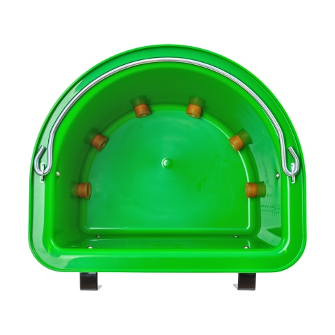 Szoptató vödör bárányok és gidák számára, 6 cumival, 12 liter