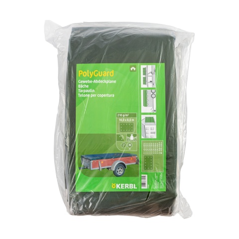 Védőponyva, PolyGuard, 210 g/m², 14 × 8 m