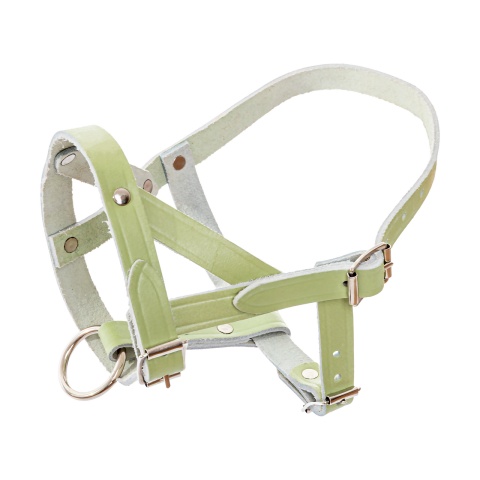 Állítható bőr kötőfék juhoknak és kosoknak