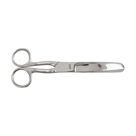 Ívelt kötésvágó olló, rozsdamentes acél, 200 mm