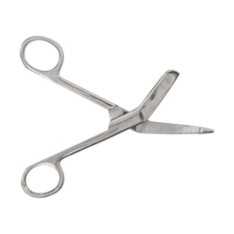 Kötésvágó olló, rozsdamentes acél, 145 mm