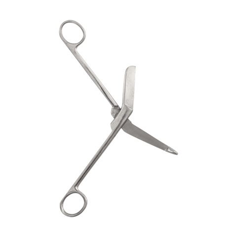 Kötésvágó olló, rozsdamentes acél, 200 mm