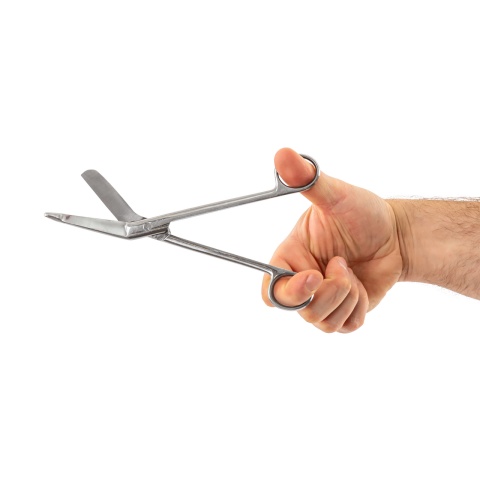 Kötésvágó olló, rozsdamentes acél, 200 mm