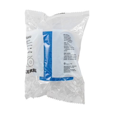 Öntapadó patakötöző, Vetlastic, kék, 450 × 7,5 cm