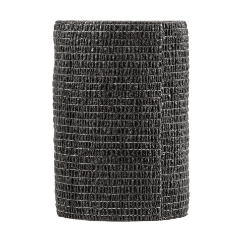 1960 - Öntapadó patakötöző, Vetlastic, fekete, 450 × 7,5 cm - 830 Ft