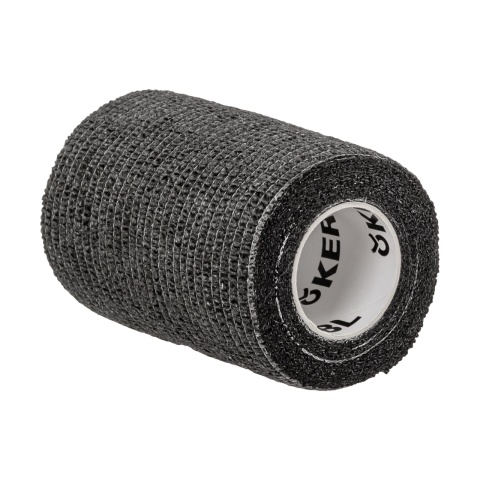 Öntapadó patakötöző, Vetlastic, fekete, 450 × 7,5 cm