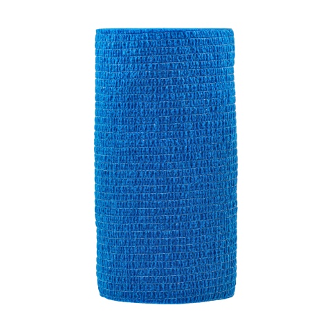 1963 - Öntapadó patakötöző, Vetlastic, kék, 450 × 10 cm - 1050 Ft