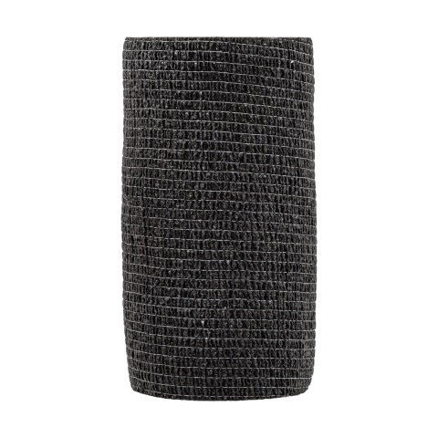 1965 - Öntapadó patakötöző, Vetlastic, fekete, 450 × 10 cm - 1050 Ft