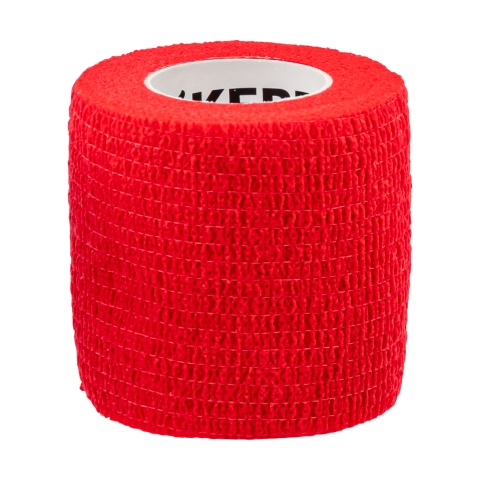 Öntapadó patakötöző, Equilastic, piros, 450 × 5 cm