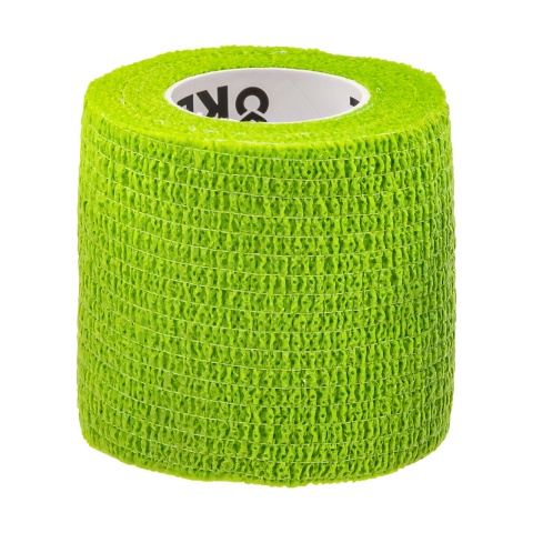 Öntapadó patakötöző, Equilastic, zöld, 450 × 5 cm