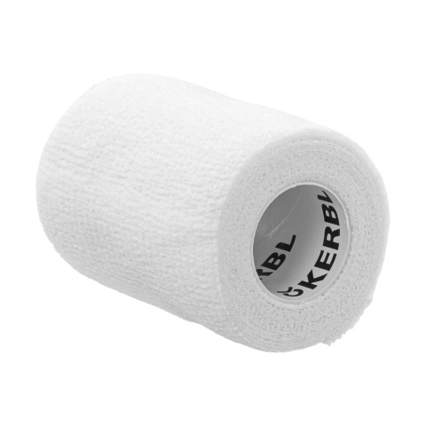 Öntapadó patakötöző, Equilastic, fehér, 450 × 7,5 cm