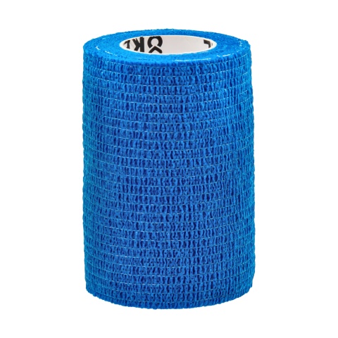 Öntapadó patakötöző, Equilastic, kék, 450 × 7,5 cm