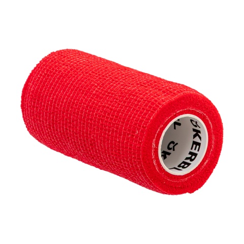 Öntapadó patakötöző, Equilastic, piros, 450 × 10 cm