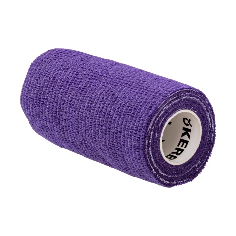 Öntapadó patakötöző, Equilastic, lila, 450 × 10 cm