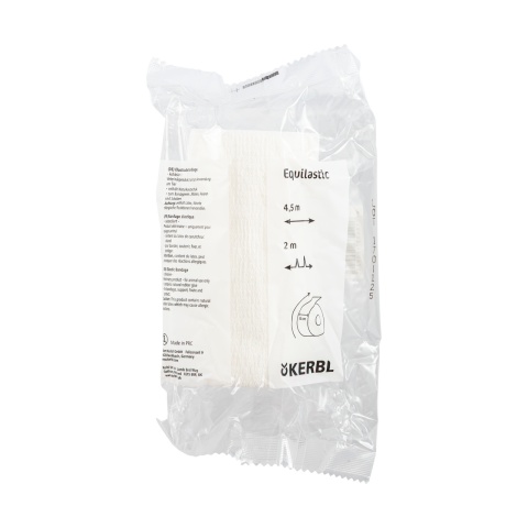 Öntapadó patakötöző, Equilastic, fehér, 450 × 10 cm
